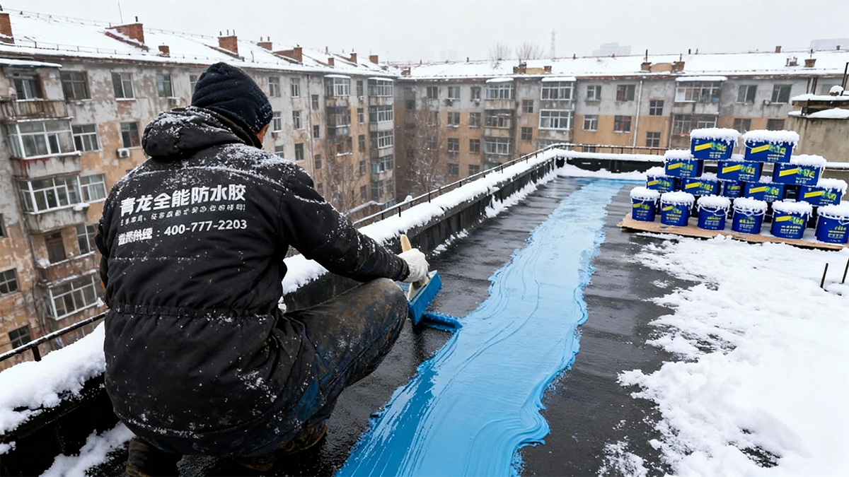揭秘-40℃超耐低温的防水涂料：严寒地区的建筑守护